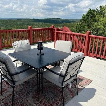 Entire 2Br 2Ba Hilltop View Home Sleeps 7 Pets 4 Acres Jacuzzi Central Ac Kingbeds Free Wifi-Parking Kitchen Washerdryer Starry Terrace Two Sunset Dining Patios Grill Stovetop Oven Fridge Onsitewoodedhiking Wildlife Coveredpatio4Pets & Birds Singing! Marble Falls Exteriör bild